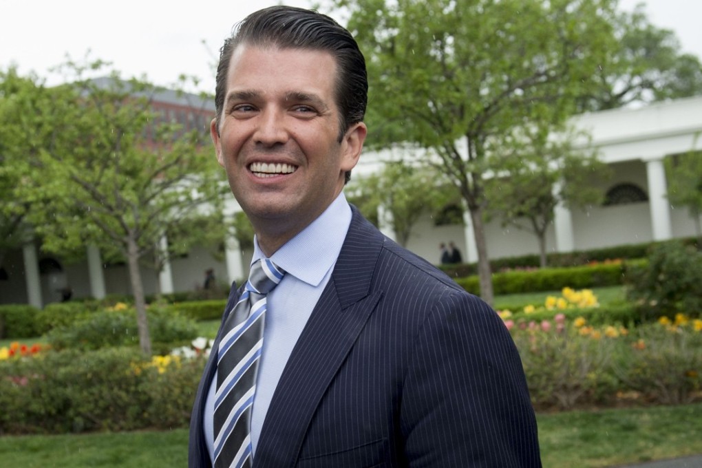 Donald Trump Jnr. Photo: AFP