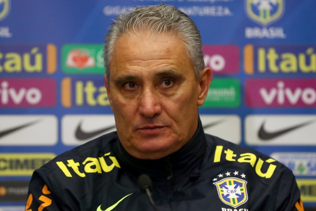 Brazil manager Tite believes England are among the favourites to win next year’s World Cup. Photo: EPA