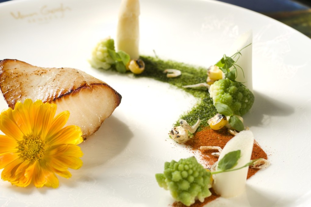 Van Gogh - miso cod fish Holland capsicum and romanesco