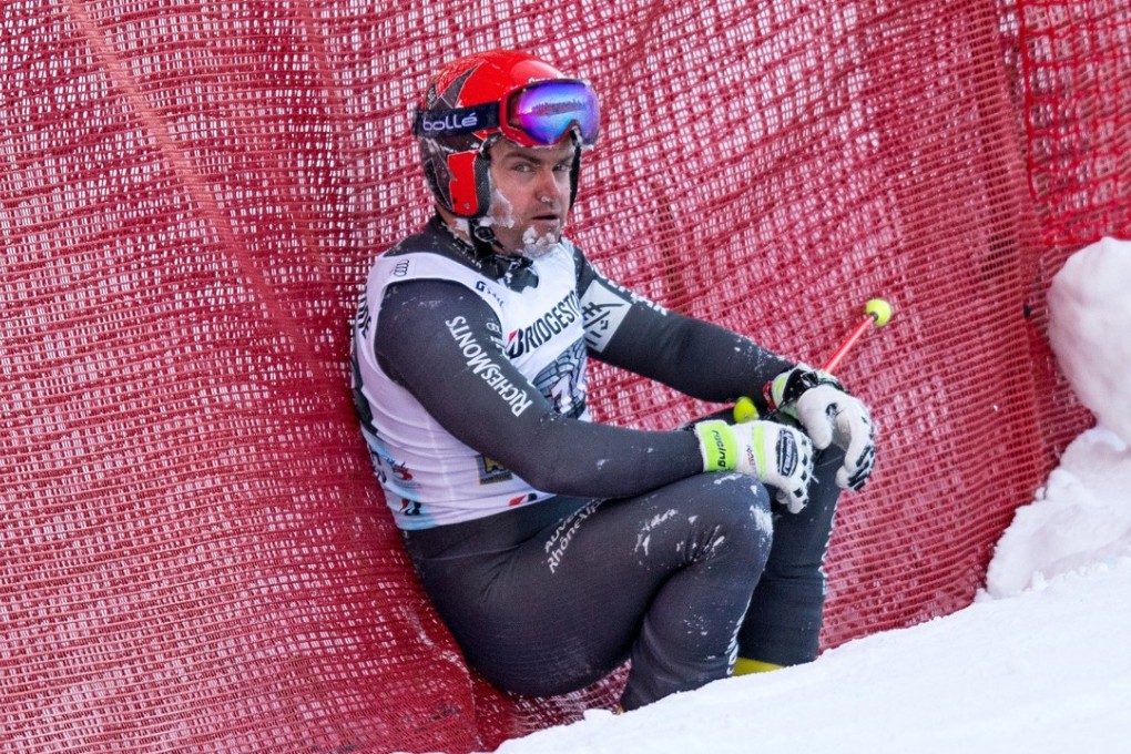 Frenchman David Poisson has died following a training crash at Nakiska Ski Area in Alberta. Photo: EPA