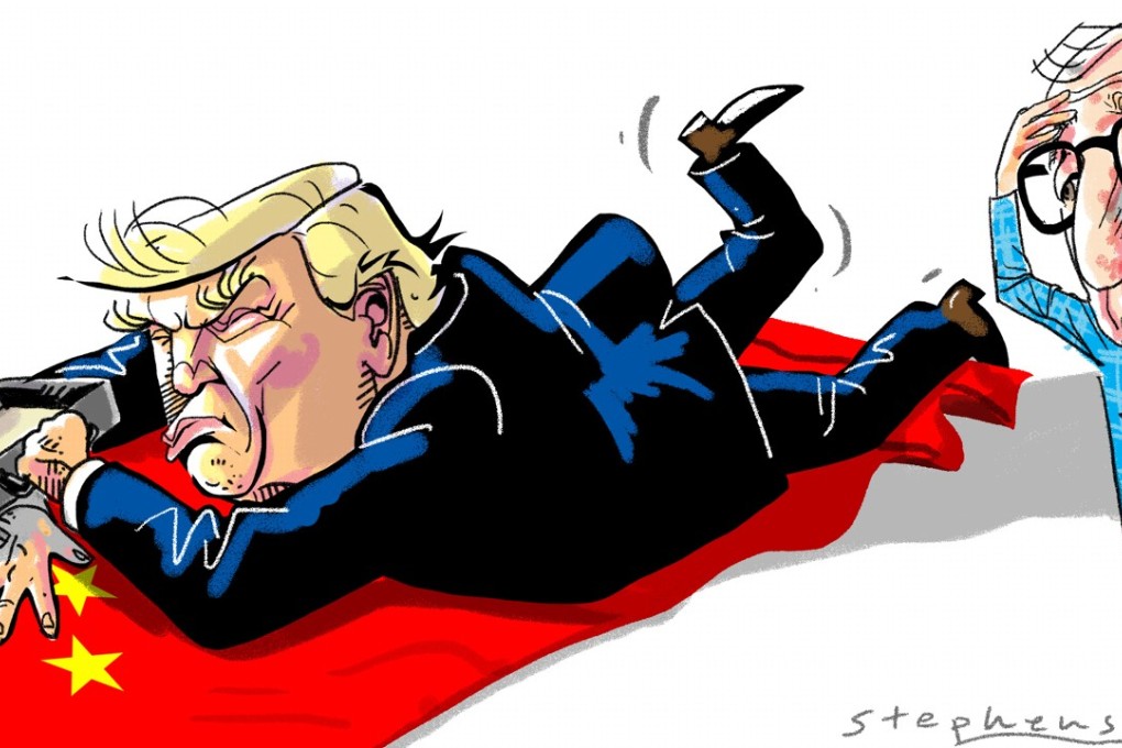 The problems with America’s position in Asia go much deeper than Donald Trump, and are exemplified by the “Woody Allen Doctrine”, that is, the belief that “Eighty per cent of success in life is just showing up”. Illustration: Craig Stephens