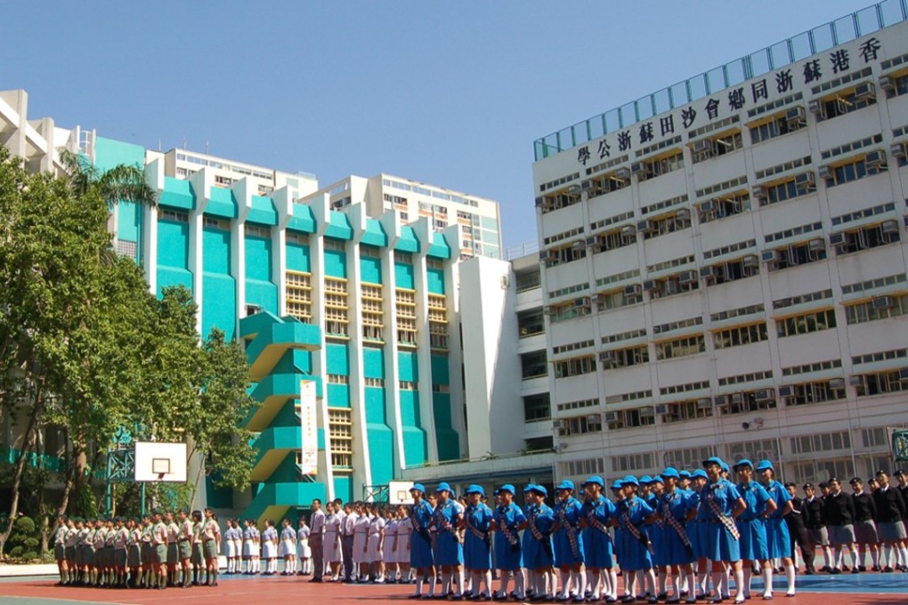 Kiangsu-Chekiang College (Sha Tin) has taken precautionary measures following eight cases of tuberculosis. Photo: Handout