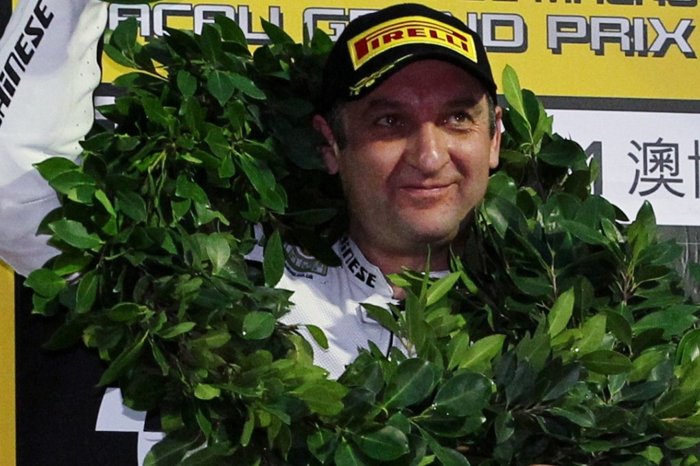 Michael Rutter’s last of his eight Macau Motorcycle Grand Prix victories was in 2012. Photo: Nora Tam