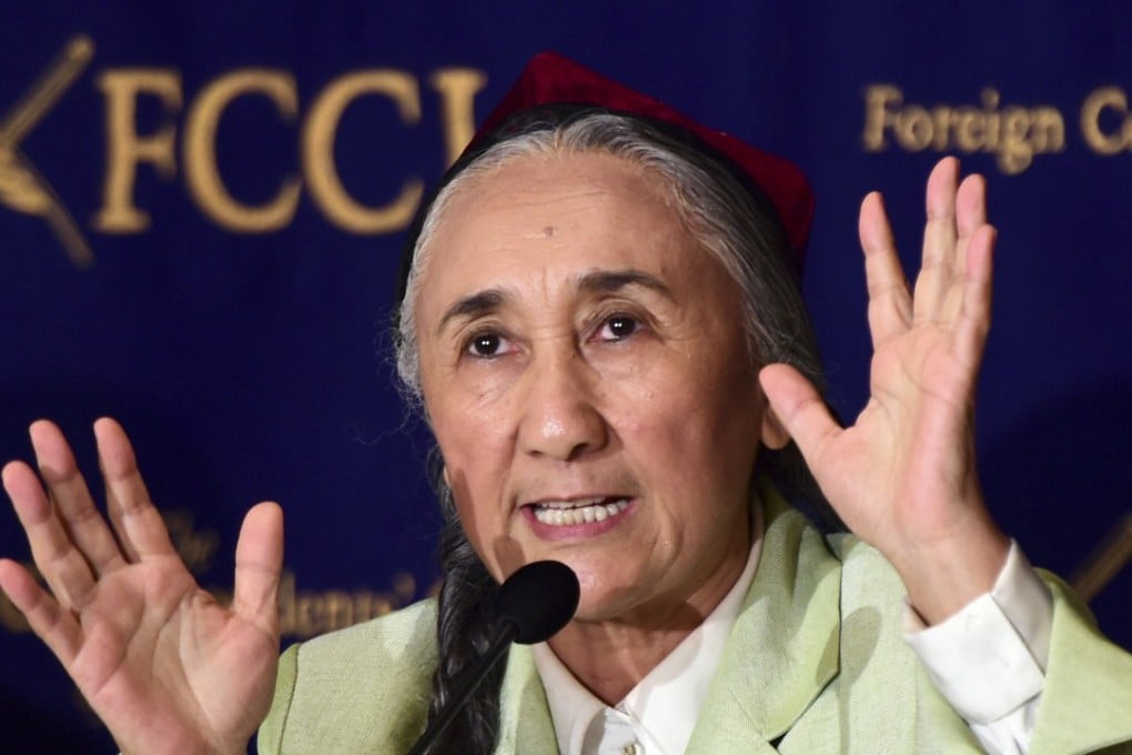 A file picture of Rebiya Kadeer taken at a press briefing in Tokyo two years ago. Photo: Agence France-Presse