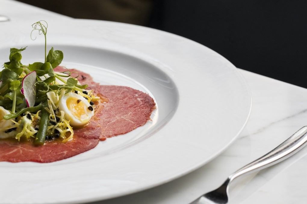 Wagyu beef carpaccio at Porterhouse