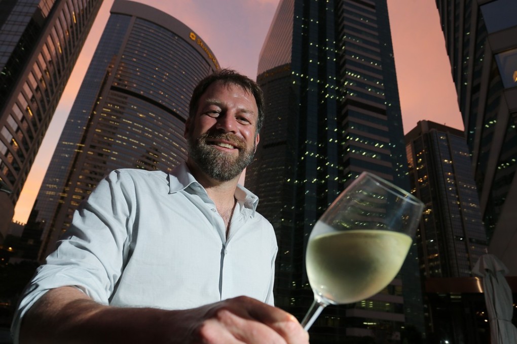 Cloudy Bay’s Jim White, at Fish Bar in the JW Marriott, in Admiralty, Hong Kong. Picture: Dickson Lee