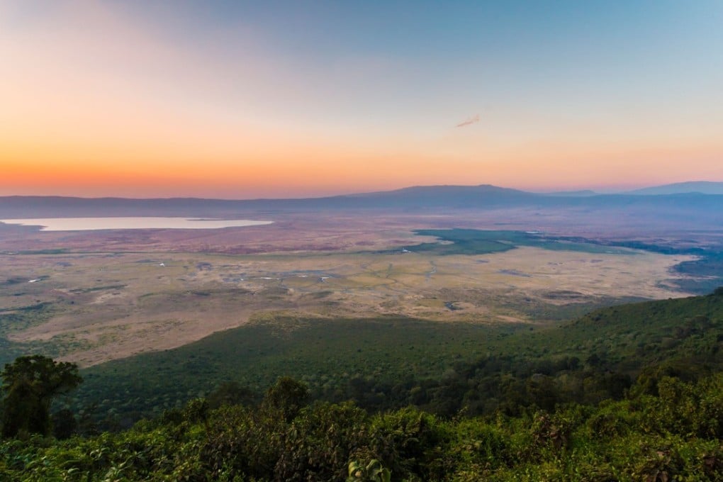 The Ngorongoro crater in Tanzania, where the air plane went down. Photo: Alamy Stock Photo