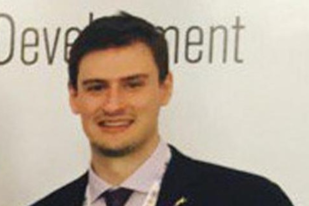 Julian Simpson, a junior diplomat with the Australian Mission to the United Nations, plummeted from a New York seventh-floor terrace to a second-floor landing, killing him. Photo: Facebook