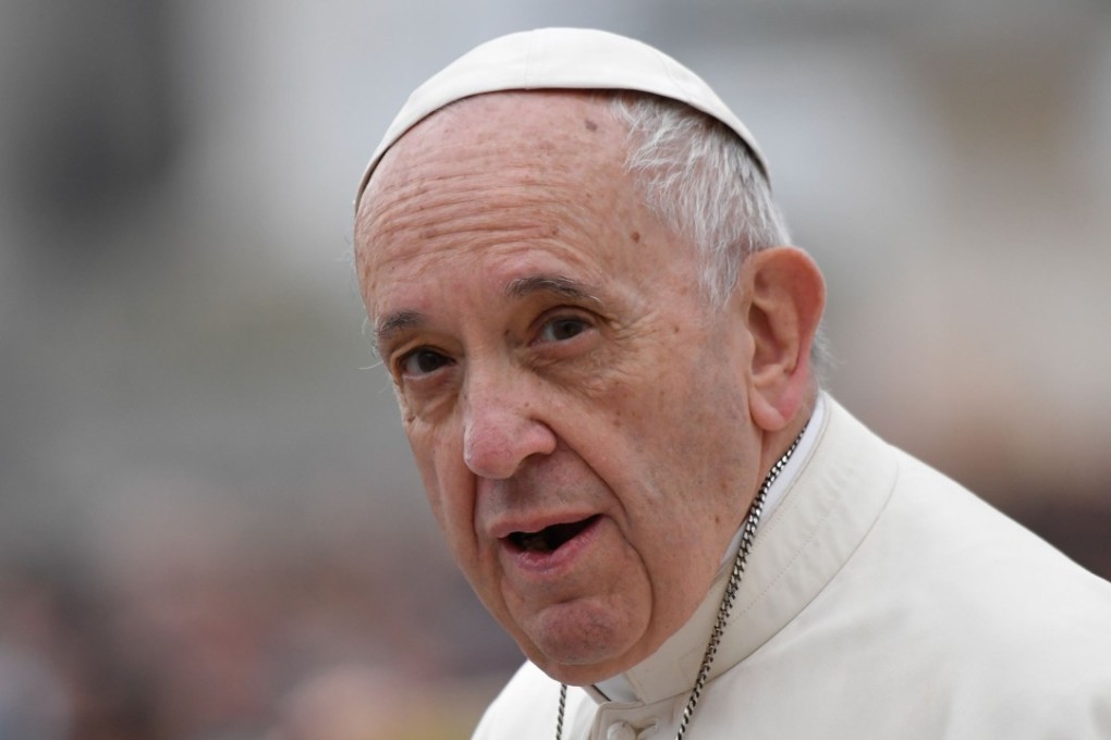 Pope Francis at St Peter's Square in the Vatican City. Photo: AFP