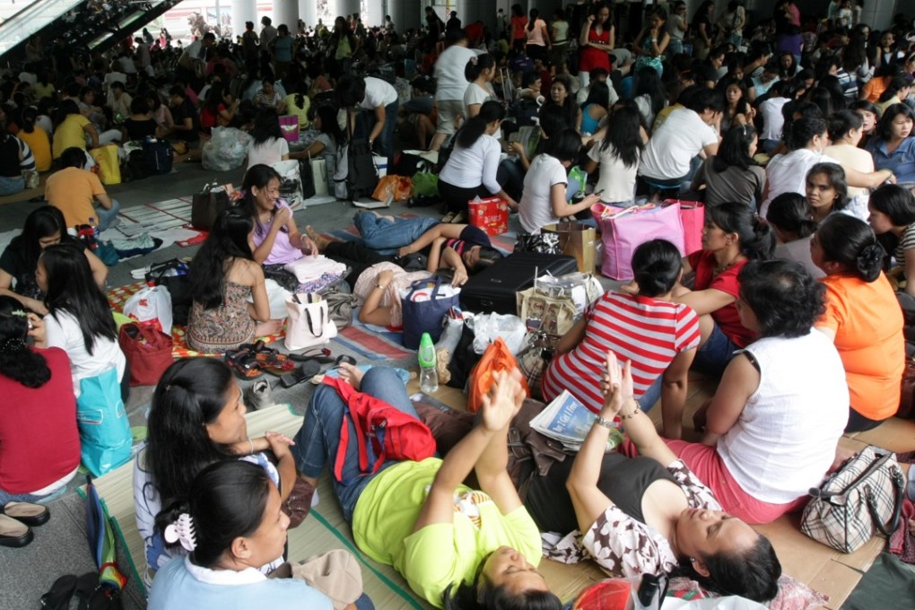 Domestic helpers could make a real difference to the lives of elderly citizens living alone. Photo: David Wong