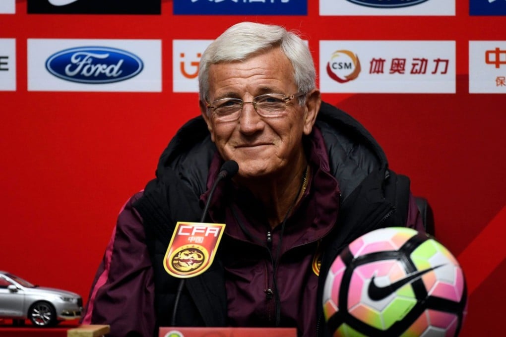 China’s head coach Marcello Lippi has revealed that the country plans to host the 2030 edition of the World Cup. Photo: AFP