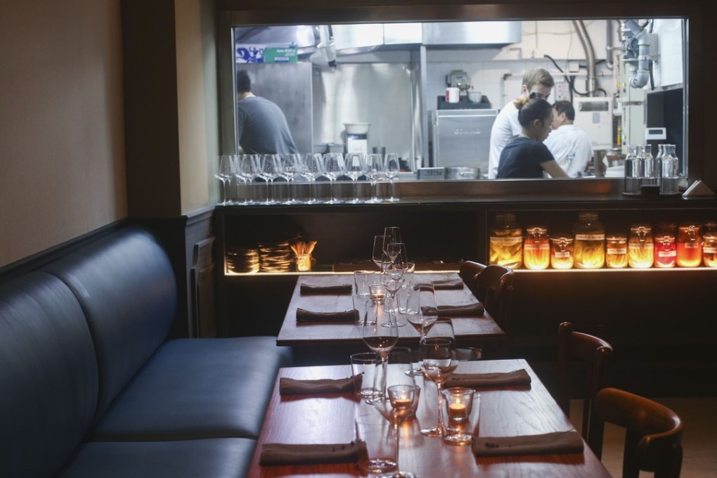 The open kitchen at Beet in Central. Photo: David Wong