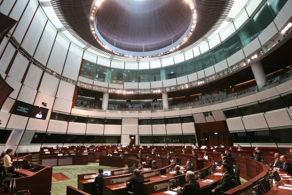 Hong Kong Chief Executive Carrie Lam delivering her policy address last month during which she addressed education in the city. Photo: Felix Wong