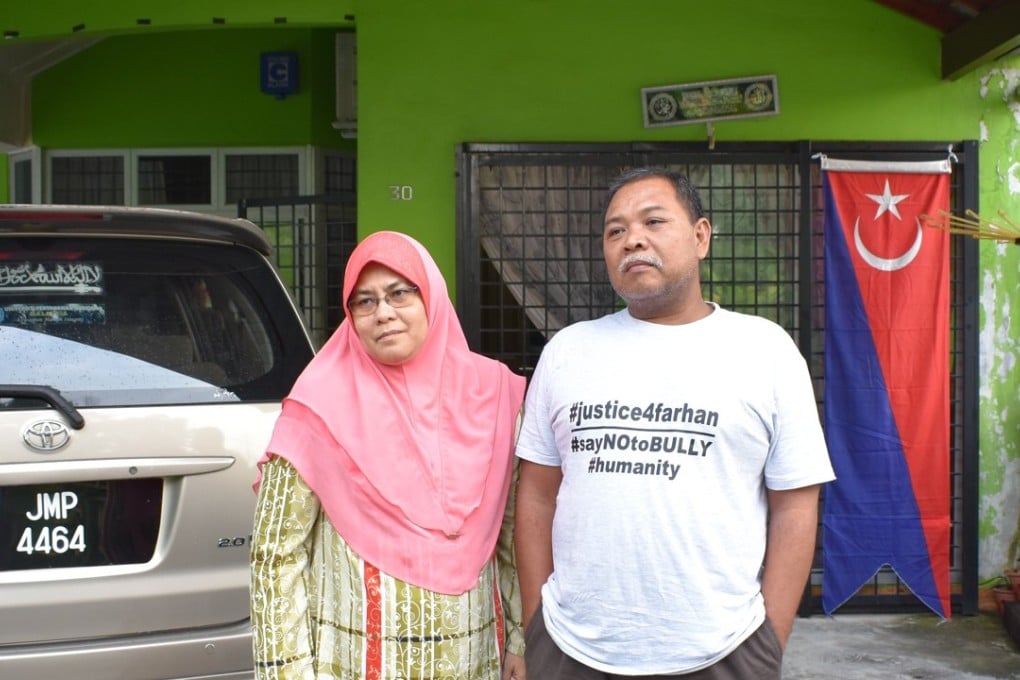 Hawa Osman, 54, and Zulkarnain Idros, 53, are determined to attend all court sessions to find the truth about their son’s death. Photo: Handout