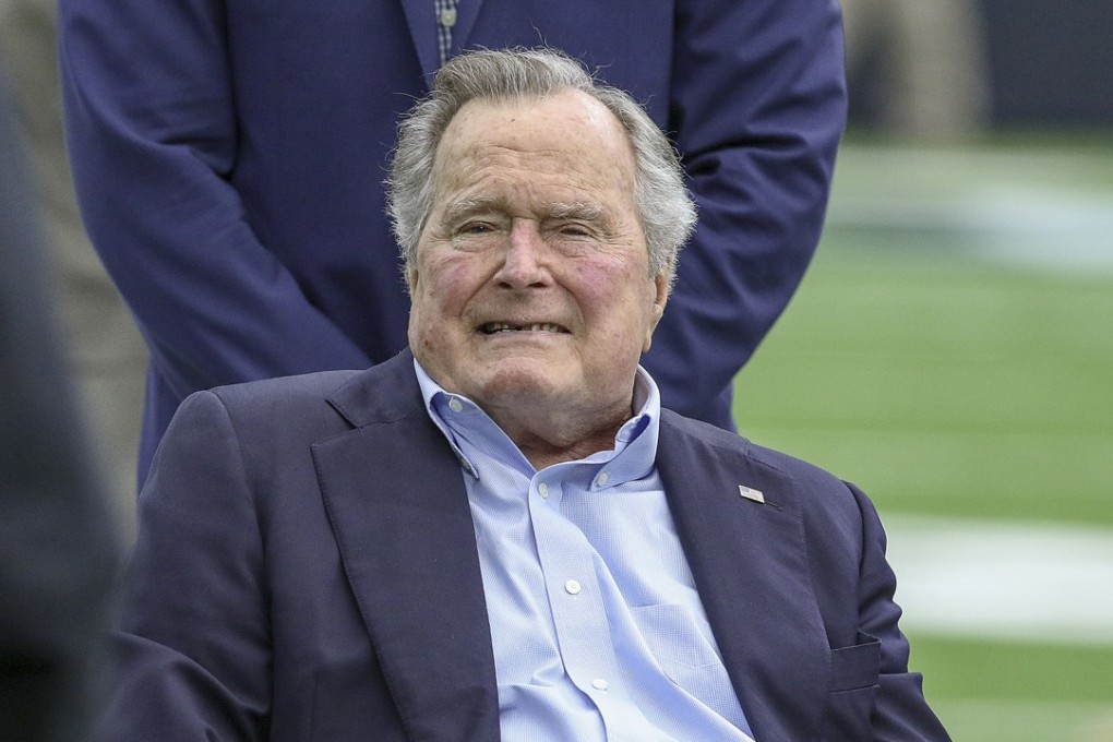 Former President George H.W. Bush has been accused of groping Michigan woman while he was president. Photo: TNS