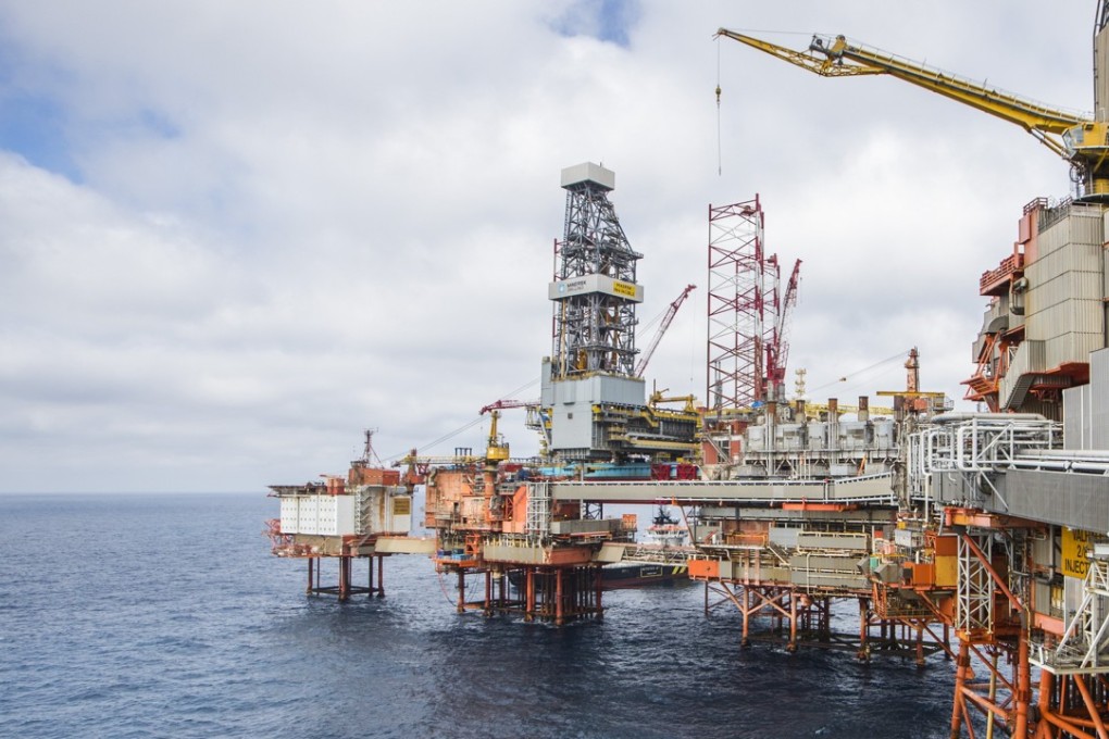 The Norwegian Aker B platform on the Valhall oilfield in the North Sea. Photo: EPA