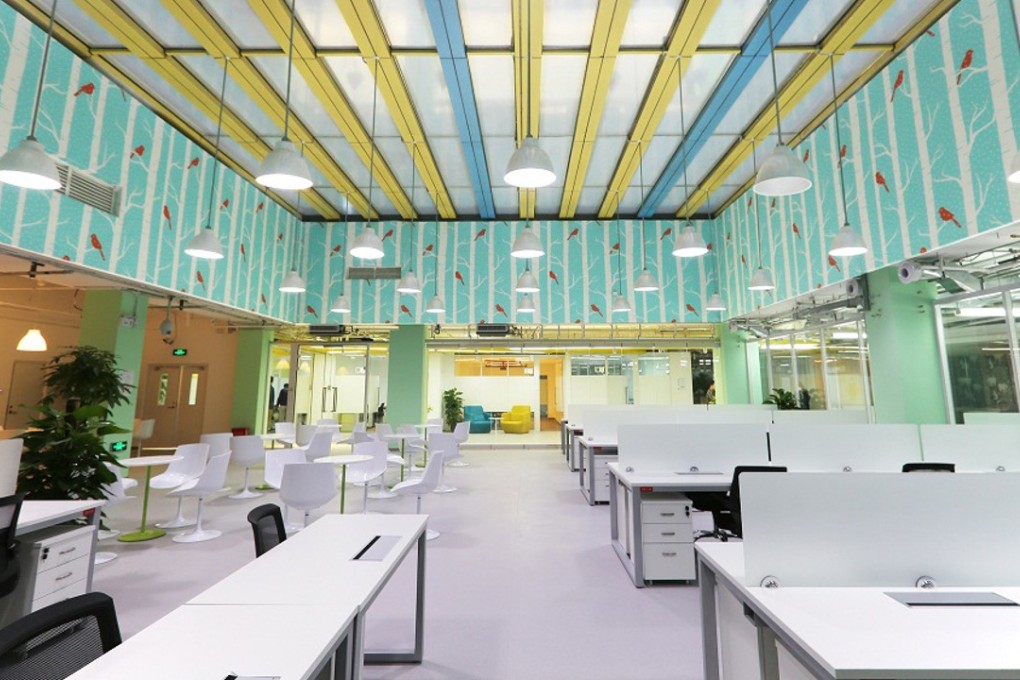 UrWork’s flagship project in Beijing’s central business district is an 8,000 square metre space. Photo: Handout