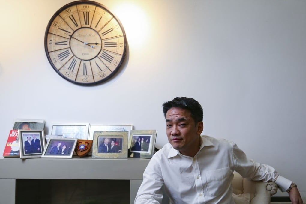 ChickenSoup founder Edward Man Ho-wai photographed at ChickenSoup Foundation in Wan Chai. Photo: Xiaomei Chen