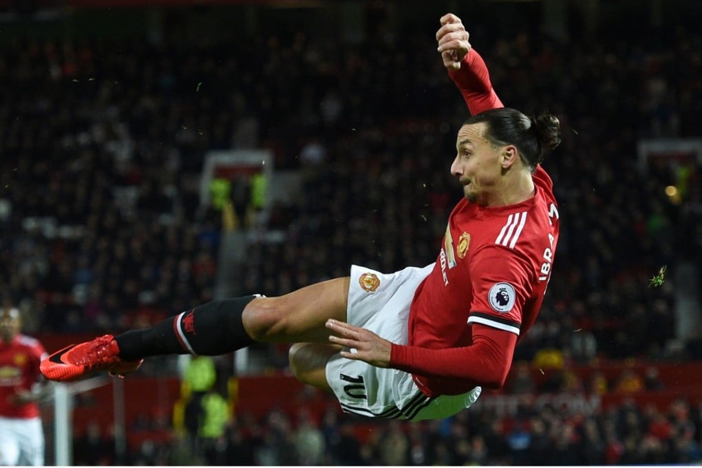 Manchester United’s Zlatan Ibrahimovic returned to the fold in the 4-1 win over Newcastle. Photo: AFP