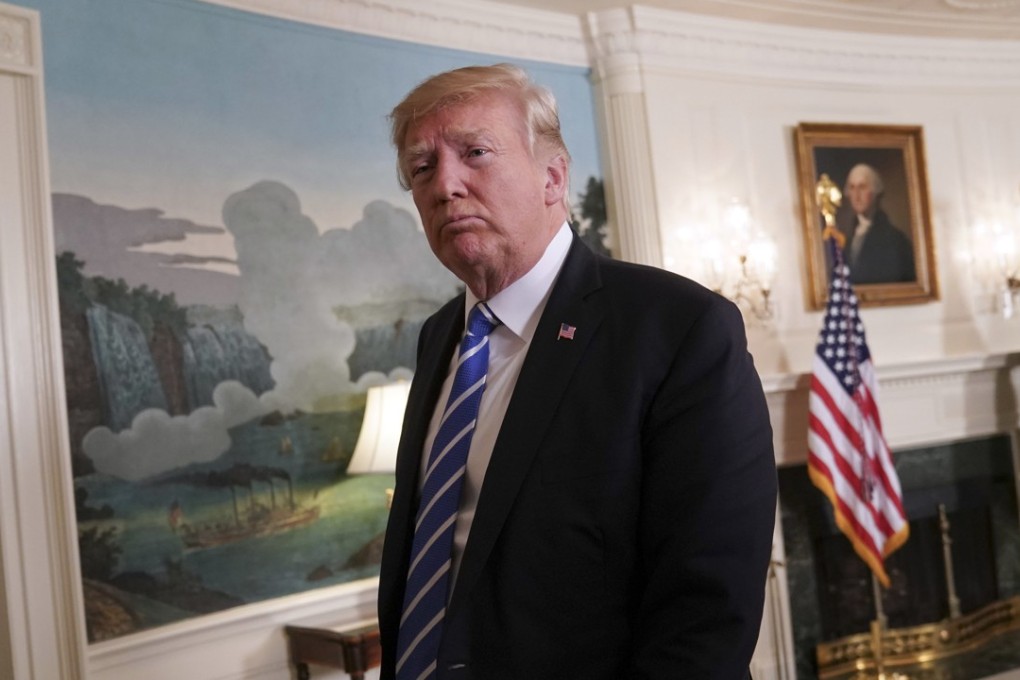 President Donald Trump, who said he should have left three UCLA basketball players in a Chinese jail after the father of one of the players minimised his role in their release. Photo: AP