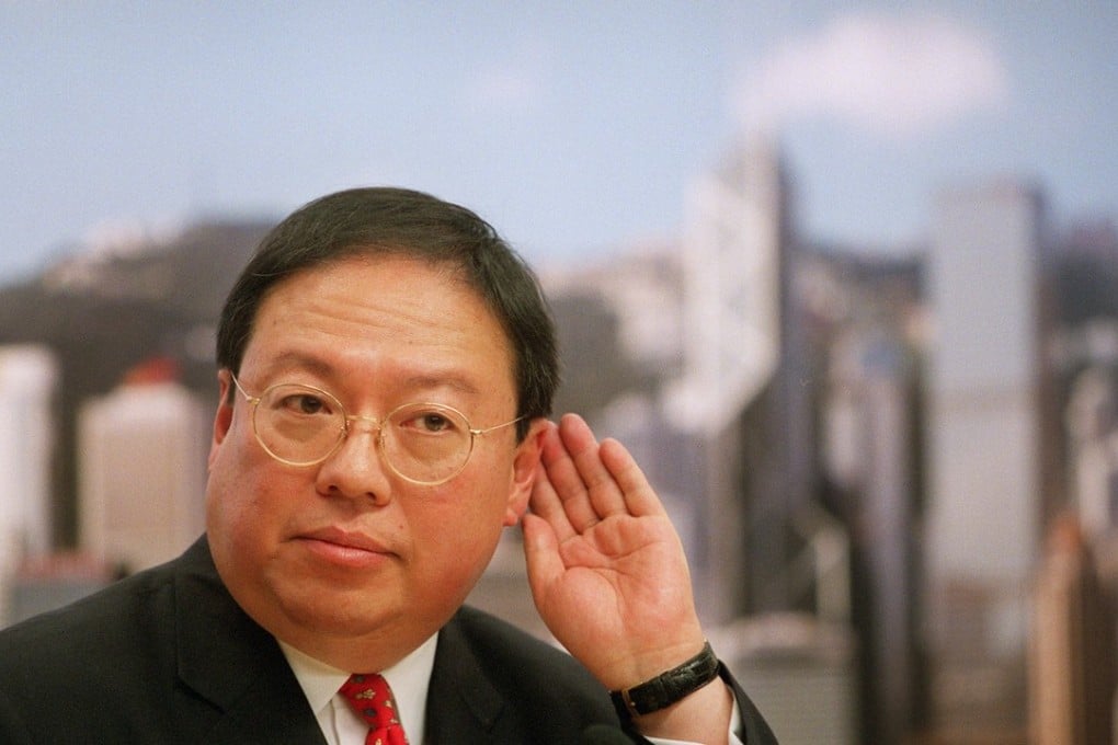Patrick Ho Chi-ping, in a 2002 photo when he was Hong Kong’s Secretary for Home Affairs. Photo: David Wong