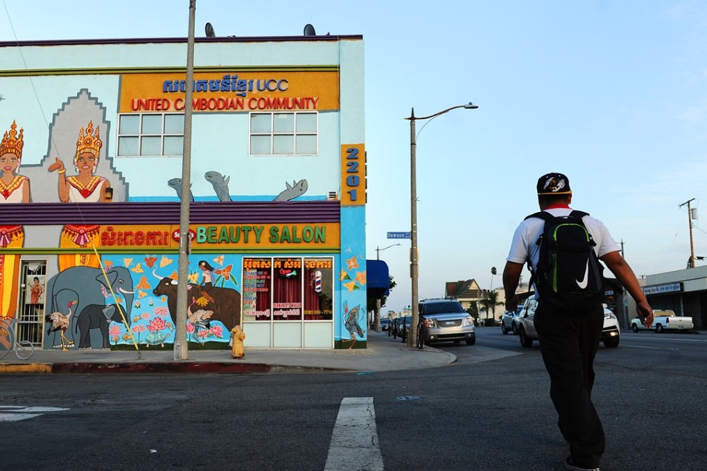 Anaheim Street in Cambodia Town in Long Beach, California. Photo: Christina House/Los Angeles Times/TNS