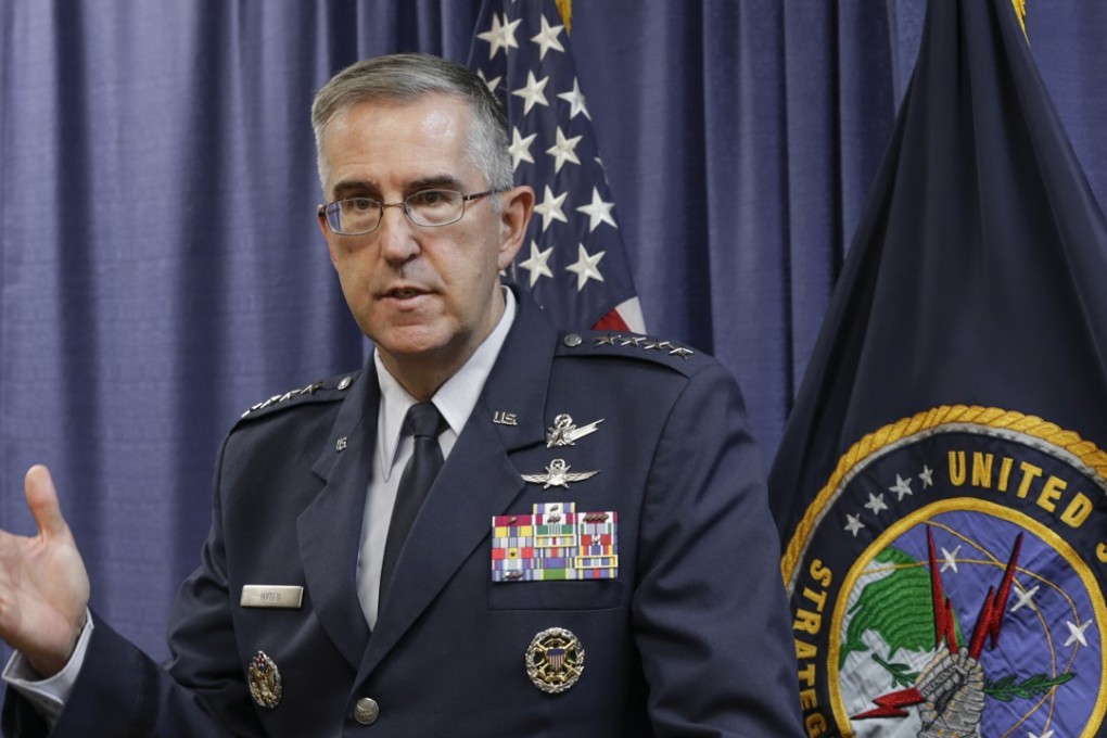 Air Force General John Hyten, the commander of the United States Strategic Command. File photo: AP