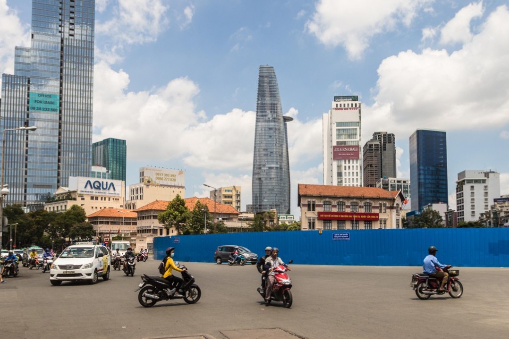 Huge investment is transforming Ho Chi Minh City’s skyline with lots of development around the landmark Ben Thanh market.
