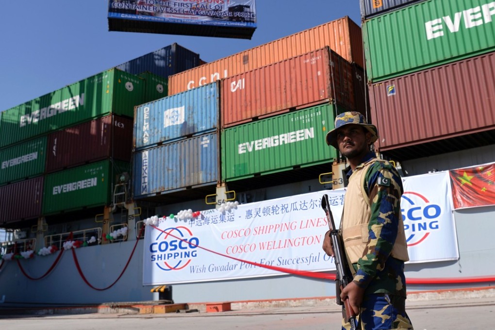 The plan will connect China’s landlocked far western Xinjiang region with Gwadar Port in Pakistan. Photo: AFP