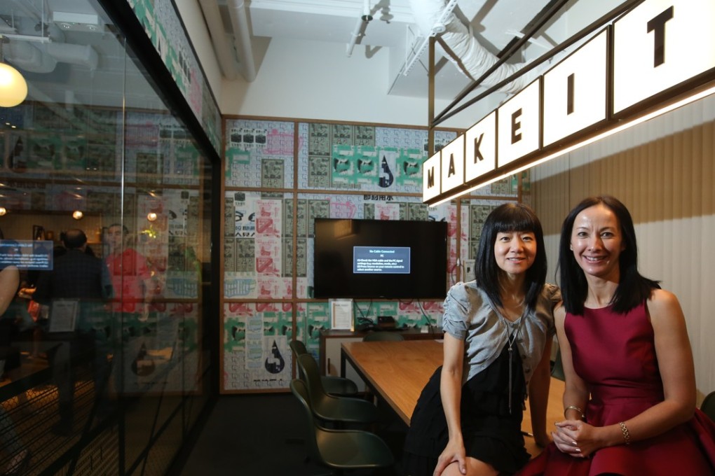 Born to be the Boss authors Bianca Zee-Geissler and Janet Middlemiss hope their book will help the next generation of Hong Kong entrepreneurs. Photo: Edmond So
