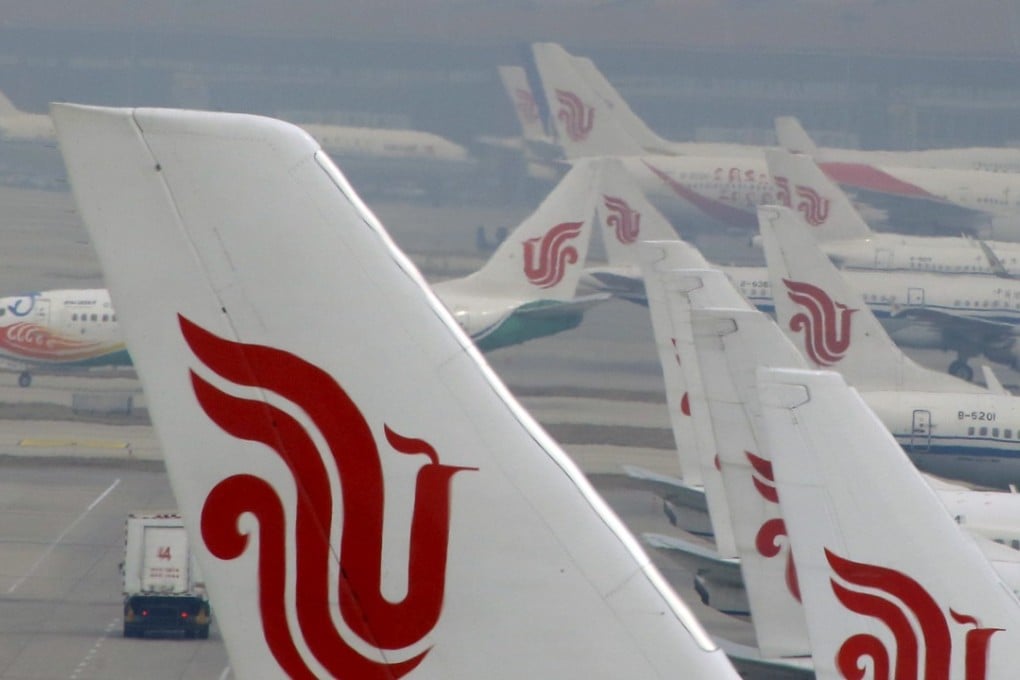 A file picture of Air China aircraft parked on the tarmac of Beijing Capital International Airport. Photo: Reuters