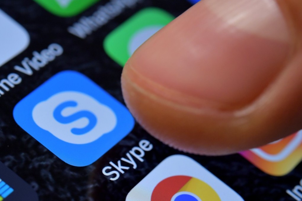 The Skype app has been pulled from app stores in China. Photo: EPA