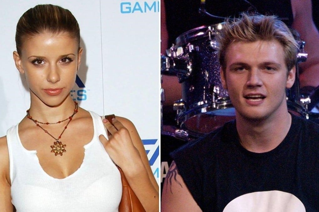Melissa Schuman and Nick Carter of the Backstreet Boys. Photos: Agence France-Presse