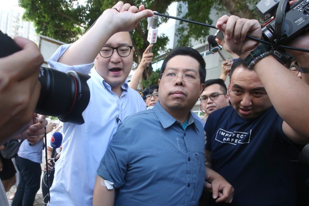 Howard Lam is on bail but is not allowed to leave Hong Kong. Photo: K.Y. Cheng