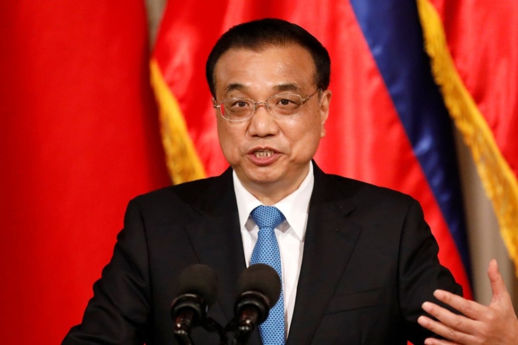 A file picture of Chinese Premier Li Keqiang. Photo: Reuters