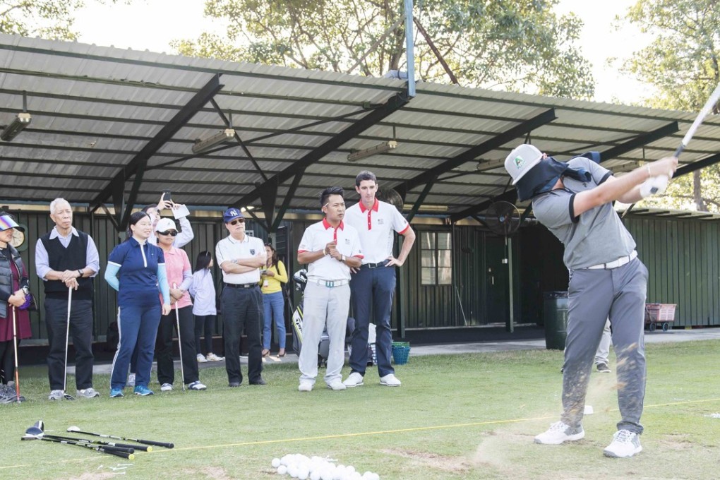 Plant experiences golfing with visual impairment. Power Sport Images