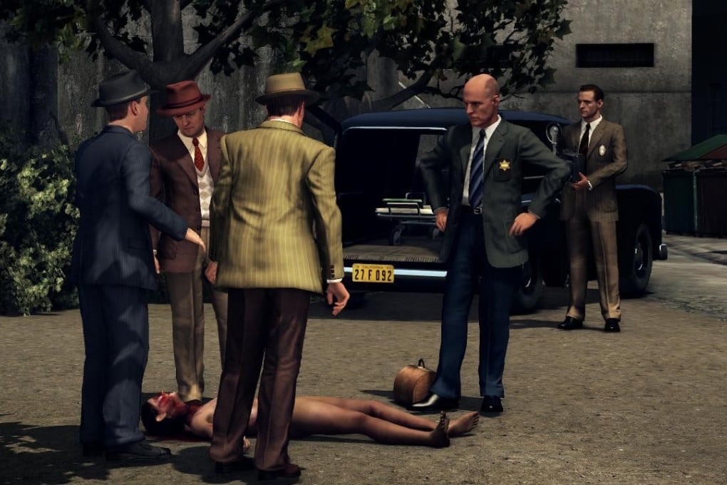 A screen grab from the remastered version of L.A. Noire.