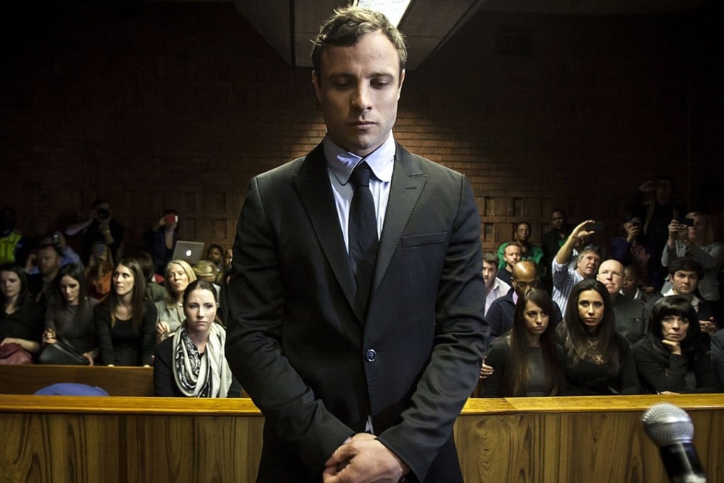 Oscar Pistorius at the Pretoria Magistrates Court in Pretoria, South Africa on August 19, 2013. Photo: EPA