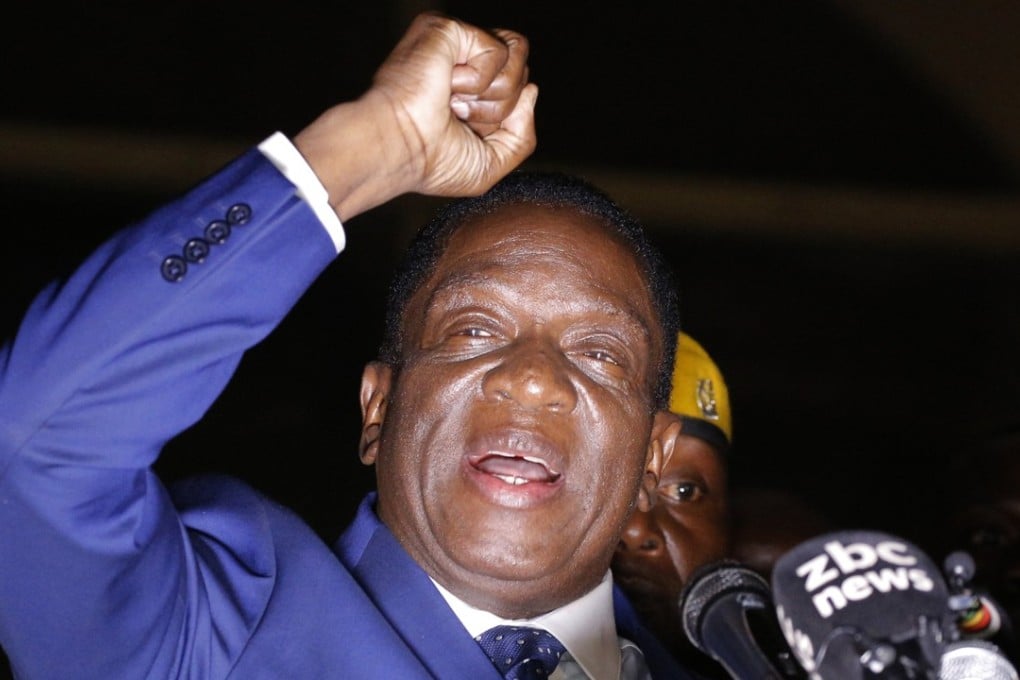 Emmerson Mnangagwa, known as the crocodile, has been named as Zimbabwe’s new president. Photo: EPA