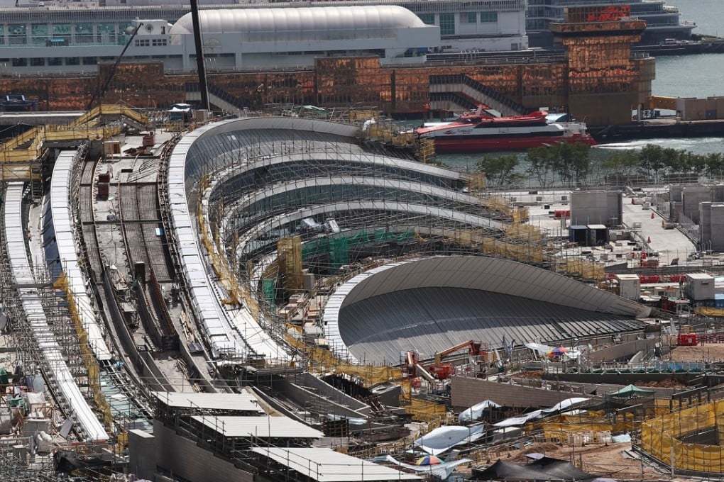 Hong Kong leader Carrie Lam and Guangdong governor Ma Xingrui agreed to set up a so-called mainland port area at the West Kowloon terminus of the Guangzhou-Shenzhen-Hong Kong express rail link. Photo: Nora Tam