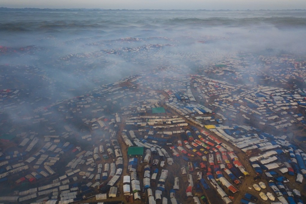 The Kutupalong refugee camp for Rohingya Muslims in Bangladesh. Photo: AP