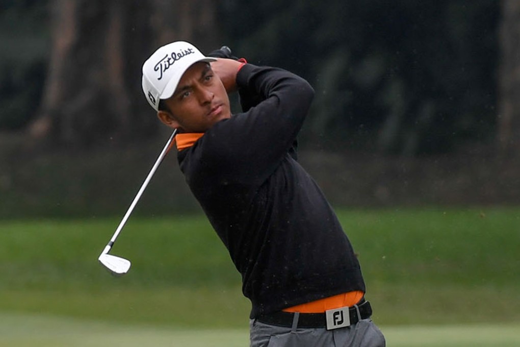Leon D’Souza during the third round of the UBS Hong Kong Open. Photo: Richard Castka/Sportpixgolf.com