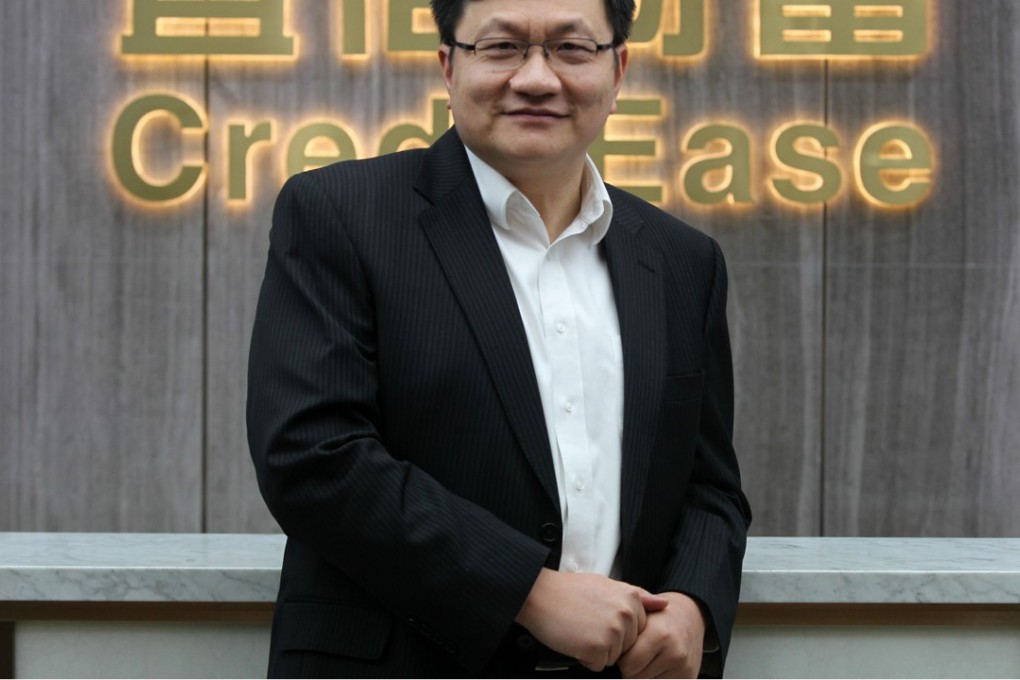 The market potential of funds of funds in real estate is ‘huge’, says Tang Ning, founder and chief executive of CreditEase. Photo: Simon Song
