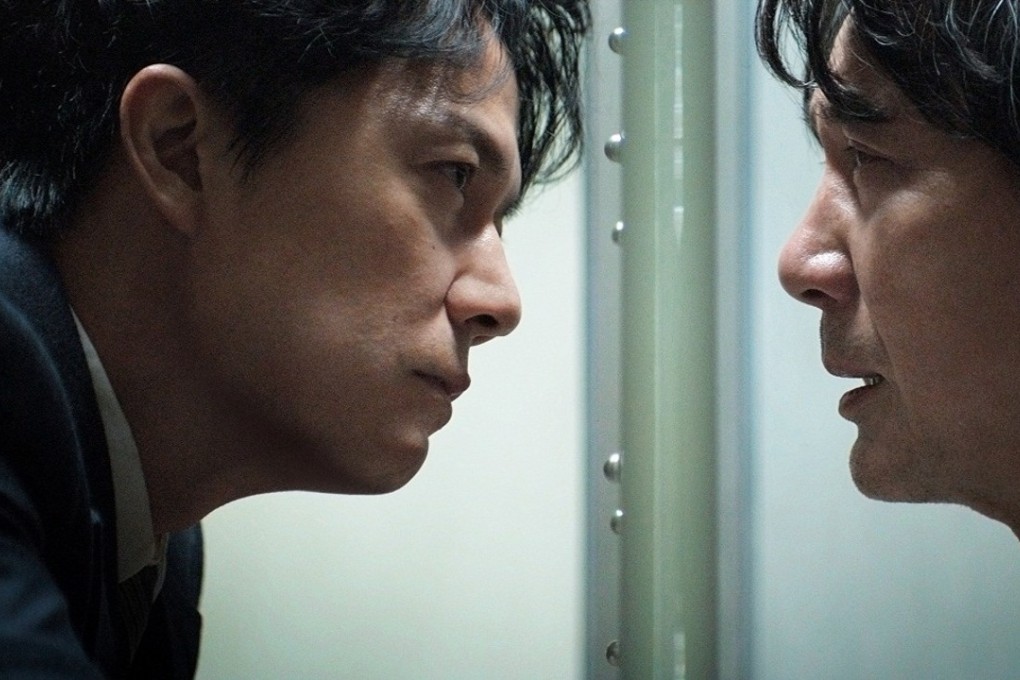 Masaharu Fukuyama (left) and Koji Yakusho in a still from The Third Murder (category IIB, Japanese), directed by Hirokazu Koreeda. Photo: Fuji TV