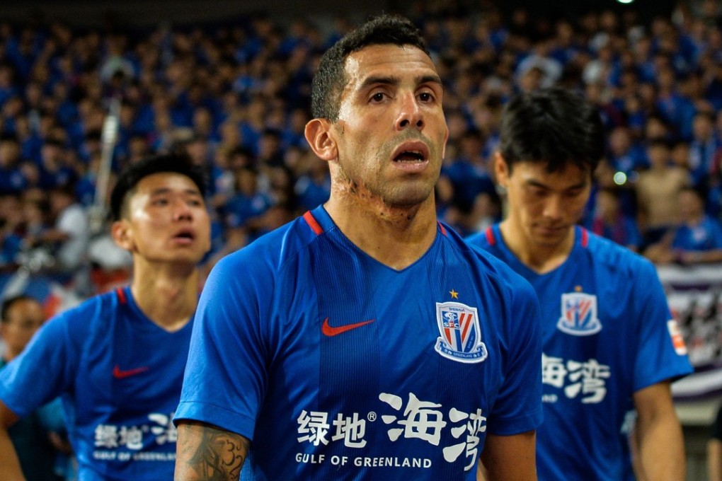 Carlos Tevez jetted back to his native Argentina after being informed he was not selected to play in Shanghai Shenhua’s FA Cup final second leg. Photo: AFP