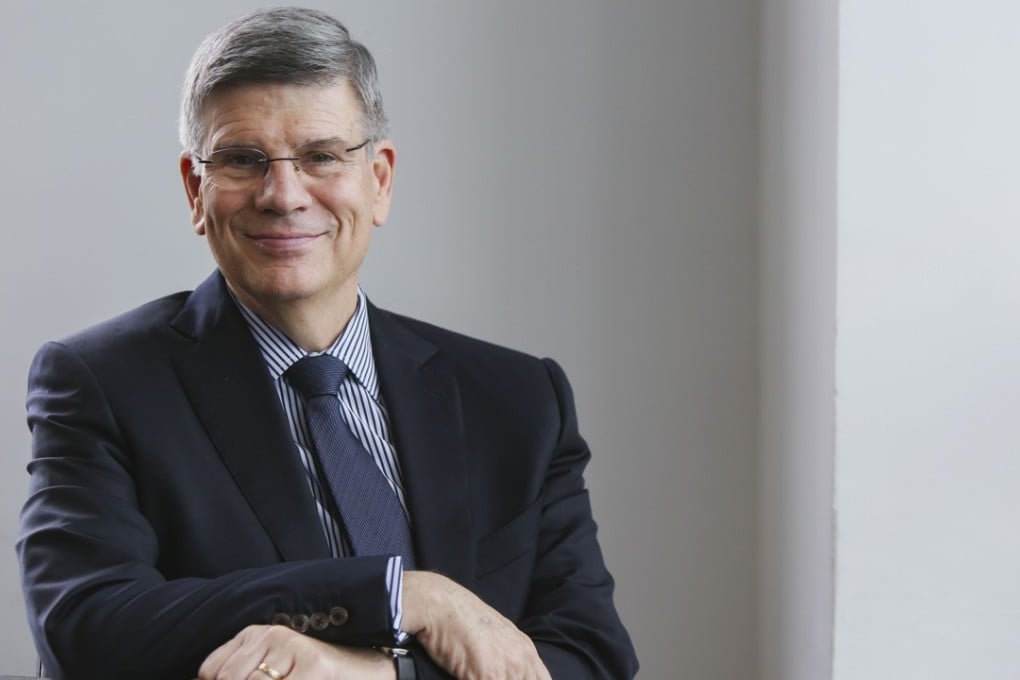 Professor William Kirby shared his views on a number of issues including freedom of speech. Photo: Xiaomei Chen