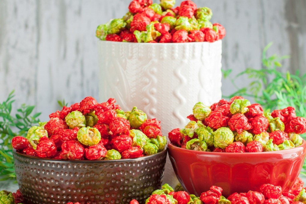 HANDOUT - Pacific Place Christmas Spectacular - Sweet World sells special flavoured "New York Christmas" popcorn