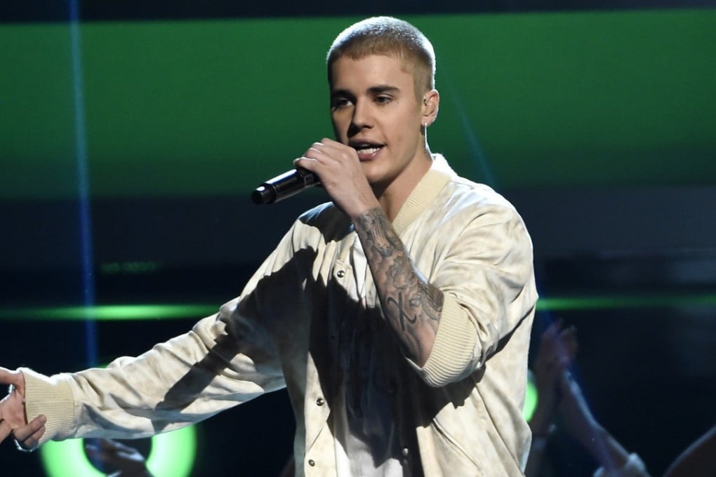 A concert in Cardiff, Wales, by pop star Justin Bieber – seen here performing elsewhere – was the intended target of a teenager inspired by Islamic State, a UK court has heard. Photo: AP