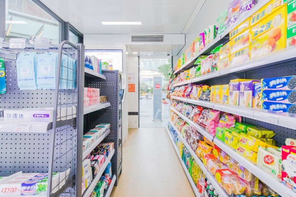 Interior of a BingoBox unmanned store. Photo: Handout
