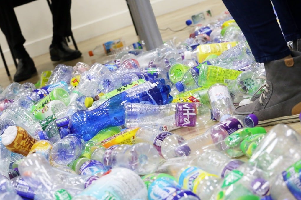 Government’s decision to stop the sale of small plastic water bottles in vending machines at its premises is a start, but more should be done to encourage a citywide reduction in the use of such containers. Photo: Felix Wong